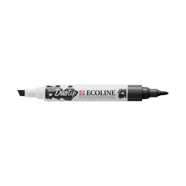 Ecoline Duotip Marker Schwarz 700