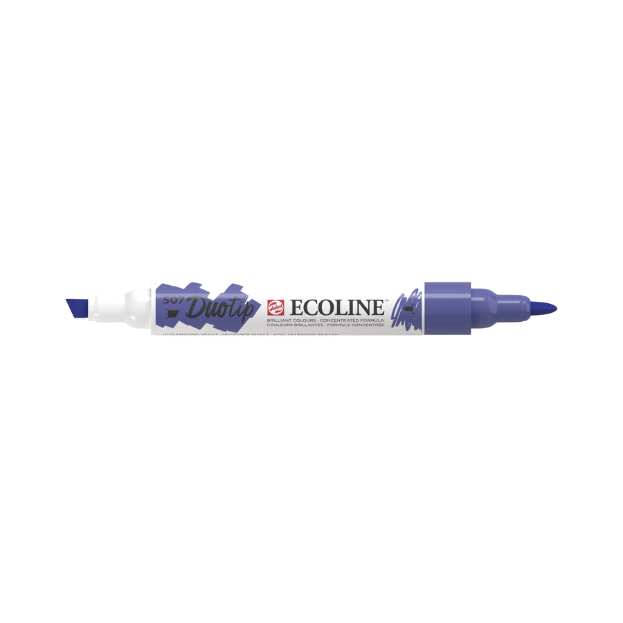 Ecoline Duotip Marker Ultramarinviolett 507