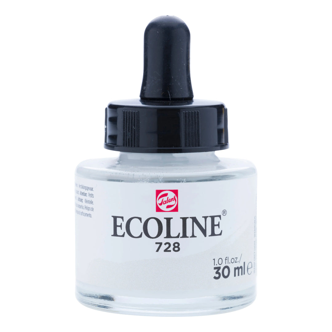 Ecoline Flüssige Wasserfarbe Flasche 30 ml Warmgrau Hell 728