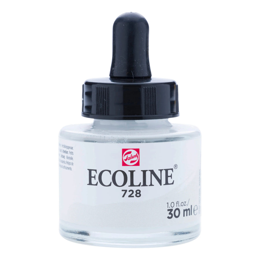Ecoline Flüssige Wasserfarbe Flasche 30 ml Warmgrau Hell 728