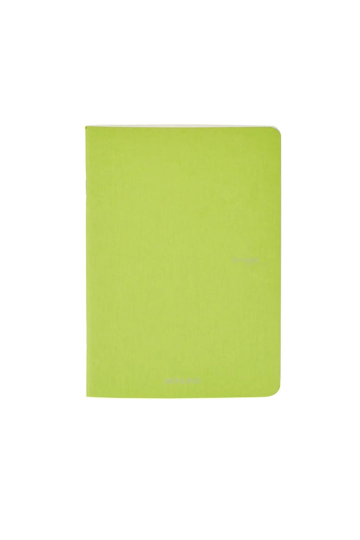 Fabriano Ecoqua Notizheft - lime - A5 - blanko - geheftet