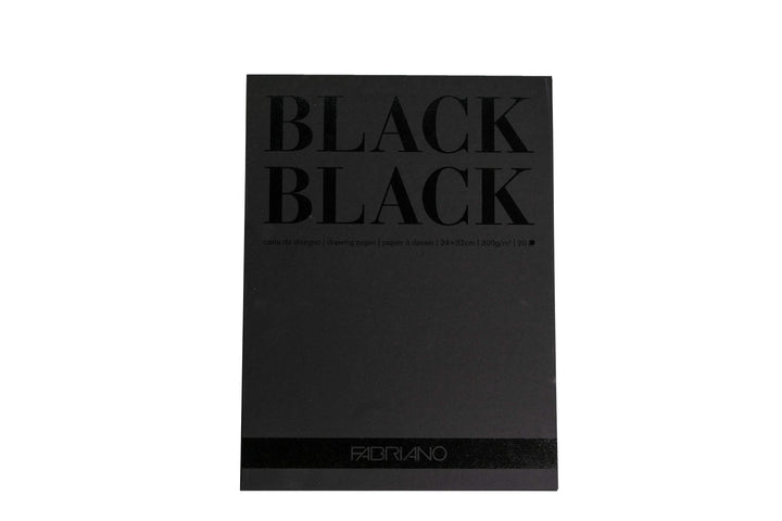 Fabriano Black Black Block - 24 x 32 cm - 20 Blatt
