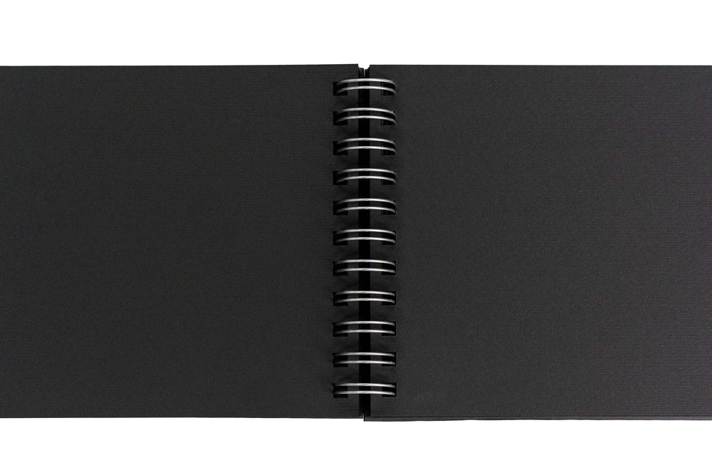 Fabriano Black Drawing Book - 14.8 x 21 cm - 190g - 40 Blatt Fabriano
