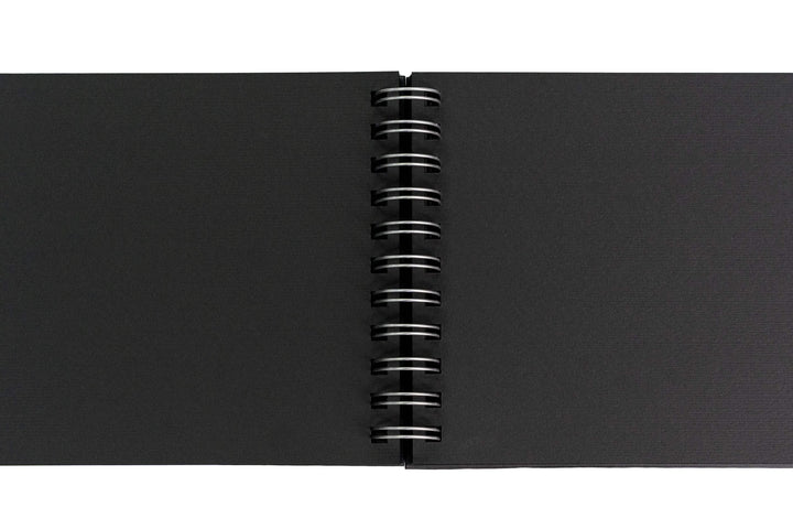 Fabriano Black Drawing Book - 14.8 x 21 cm - 190g - 40 Blatt Fabriano