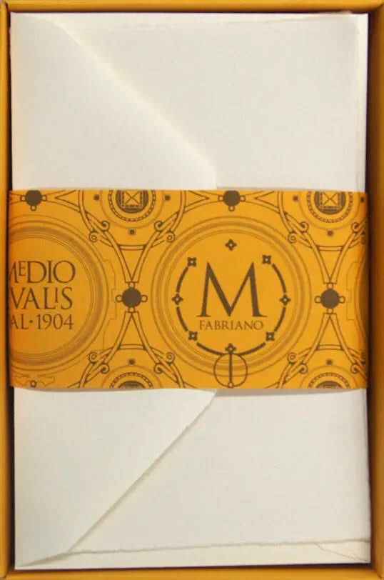 Fabriano Medioevalis Karten-Set - Karte einfach - 11.5x17cm