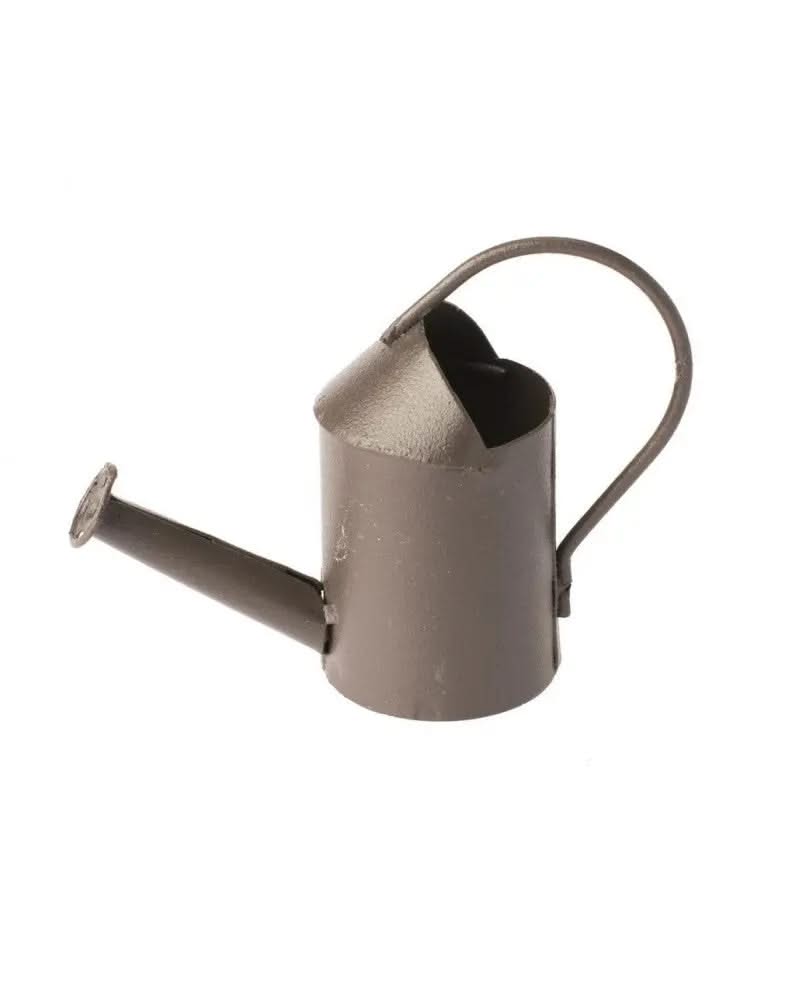 Mini-Gardening Giesskanne und Eimer rost H: 5cm