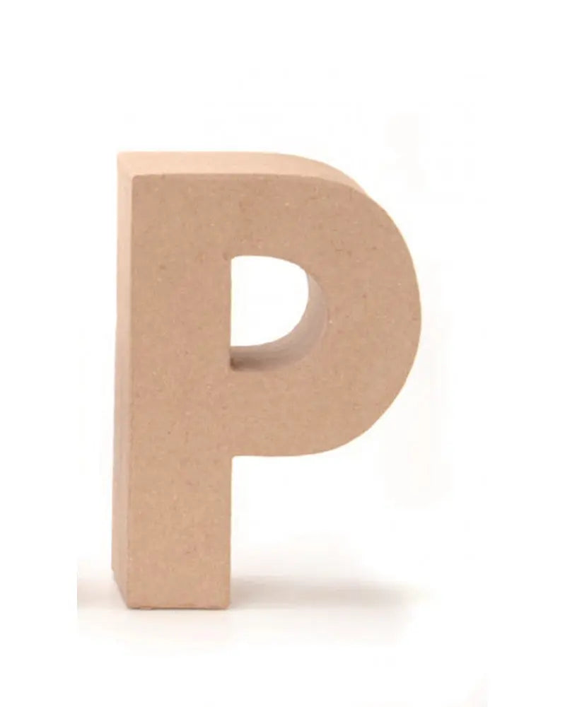 Papp-Buchstabe P 17,5X5,5cm