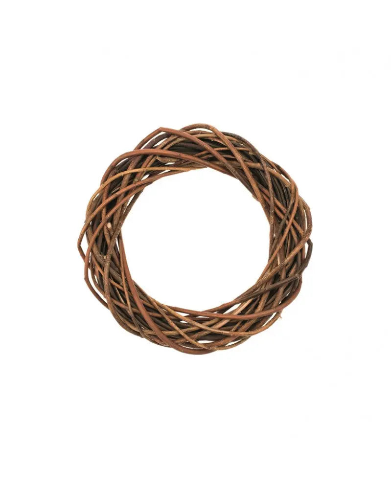 Rattan-Kranz, braun, 25x4,5cm
