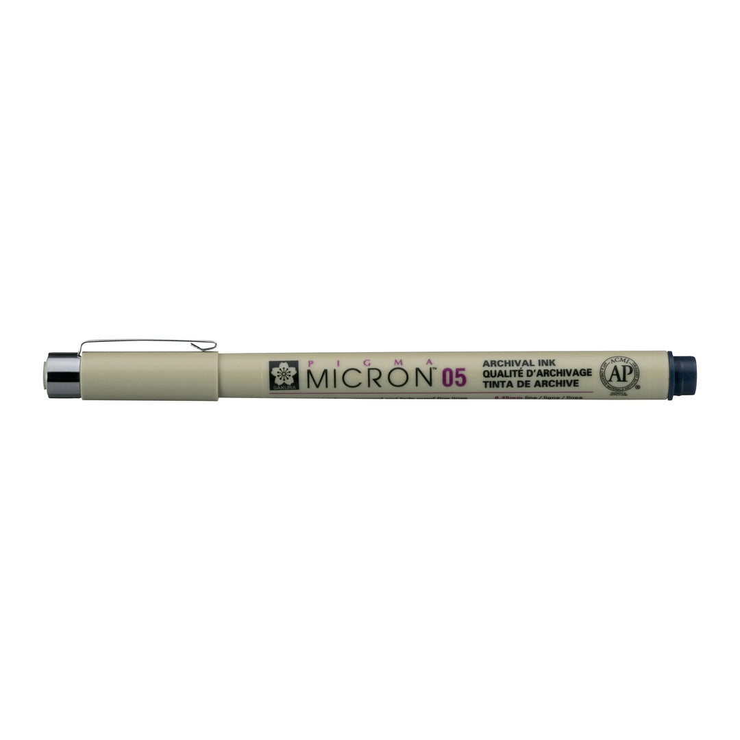 Sakura Pigma Micron 05 - 0.45 mm - Blauschwarz