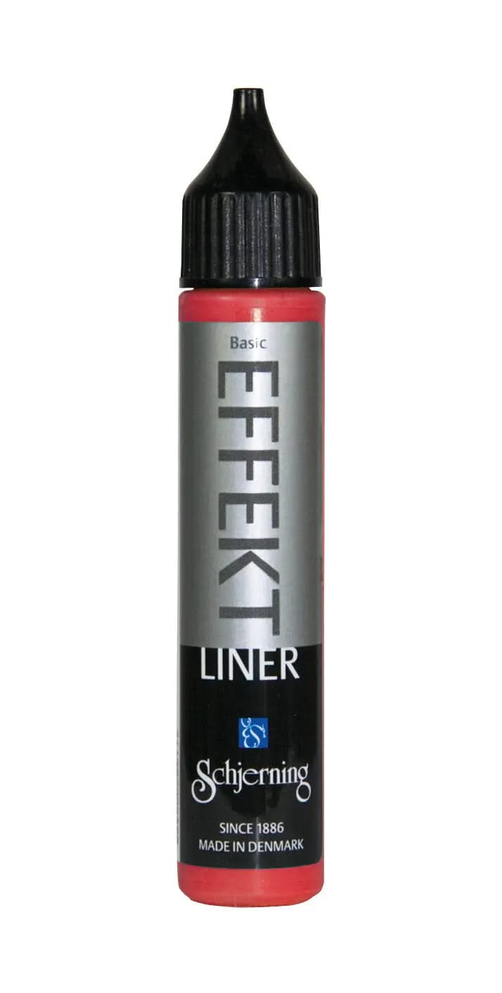 Schjerning Effekt Liner - Basic Rot - 28 ml