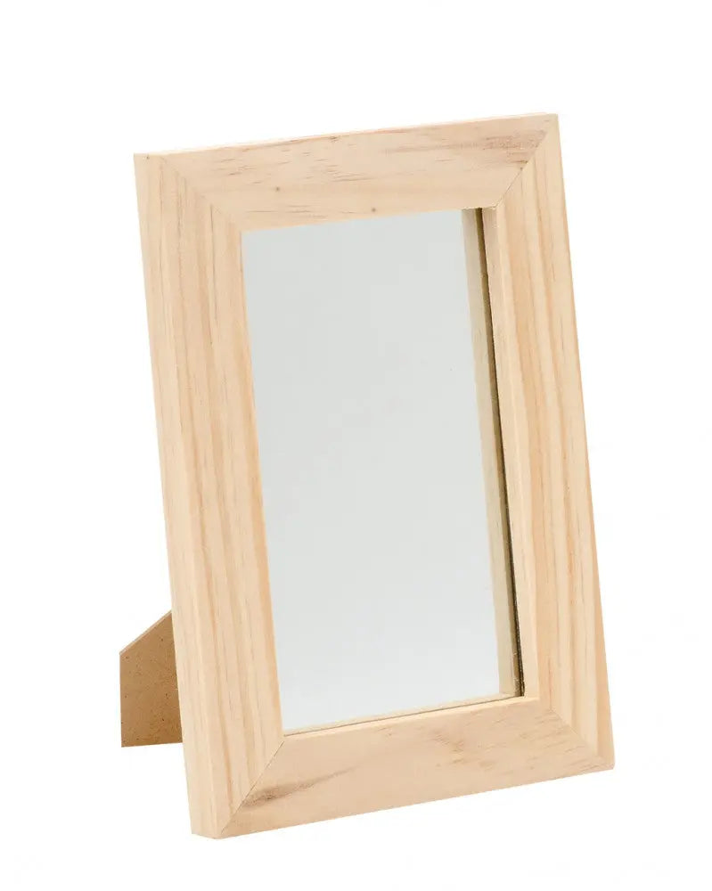 Spiegel Holzrahmen 13,5x19,5cm