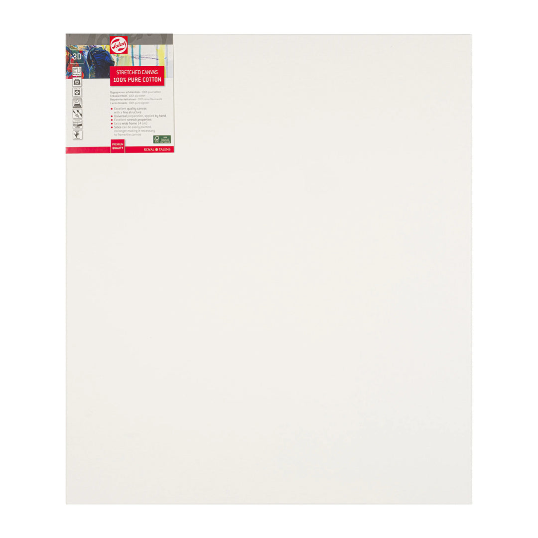 Talens Bespannter Keilrahmen Baumwolle 3D 60 x 70 cm