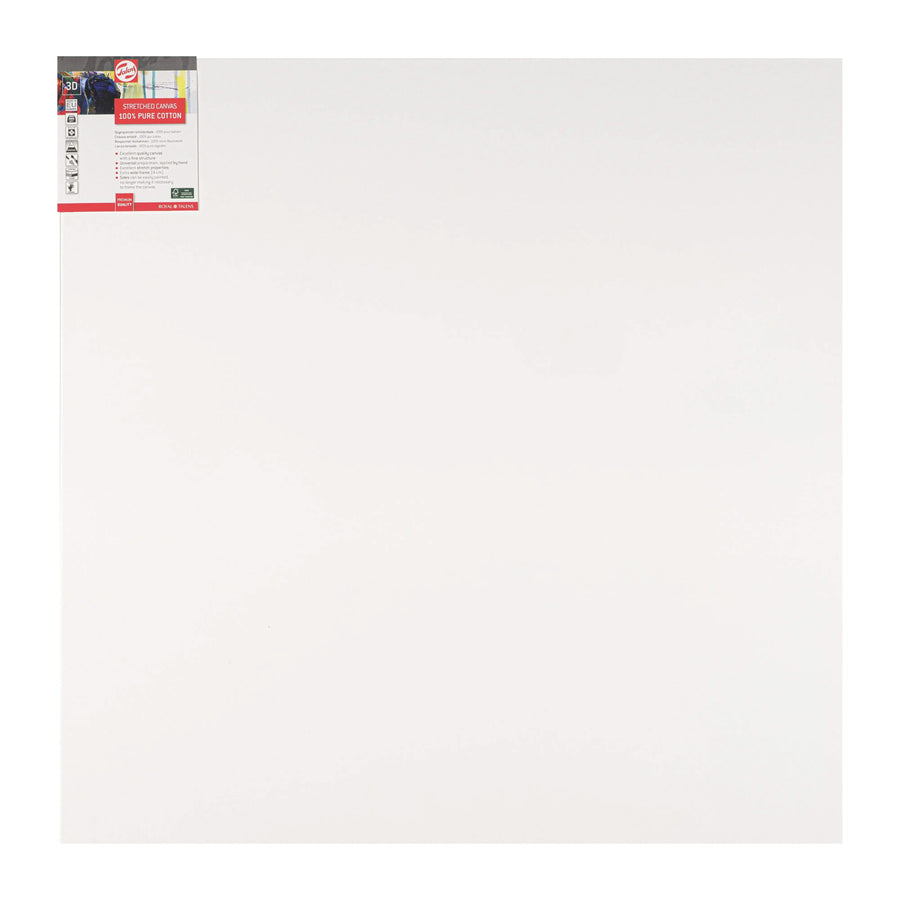 Talens Bespannter Keilrahmen Baumwolle 3D 90 x 90 cm