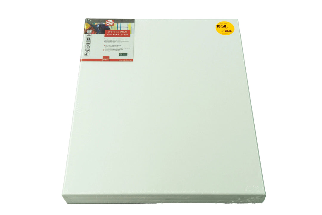 Talens Bespannter Keilrahmen Baumwolle 50 x 60 cm Trio-Set