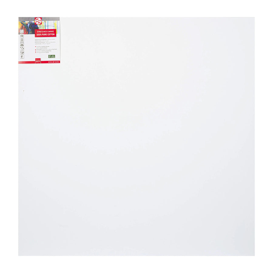 Talens Bespannter Keilrahmen Baumwolle 90 x 90 cm