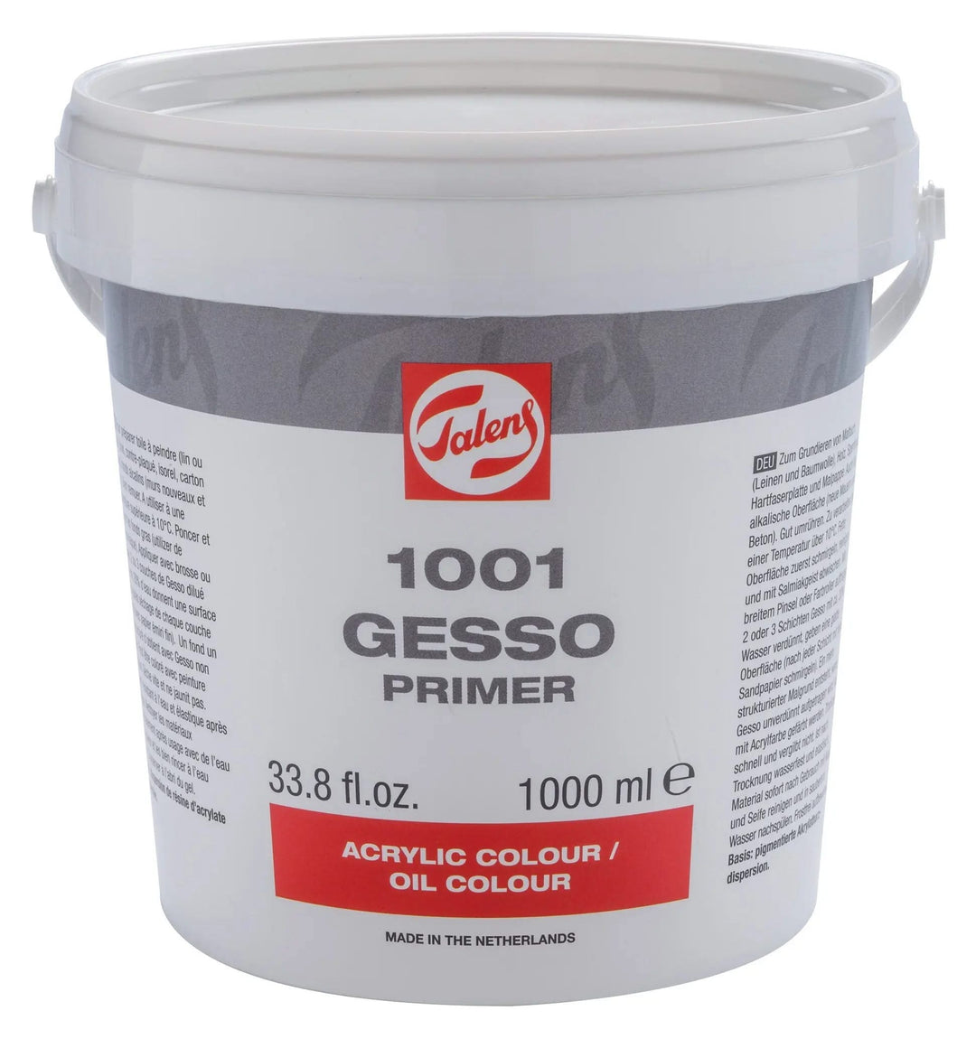 Talens Gesso Primer 1001 Eimer 1000 ml