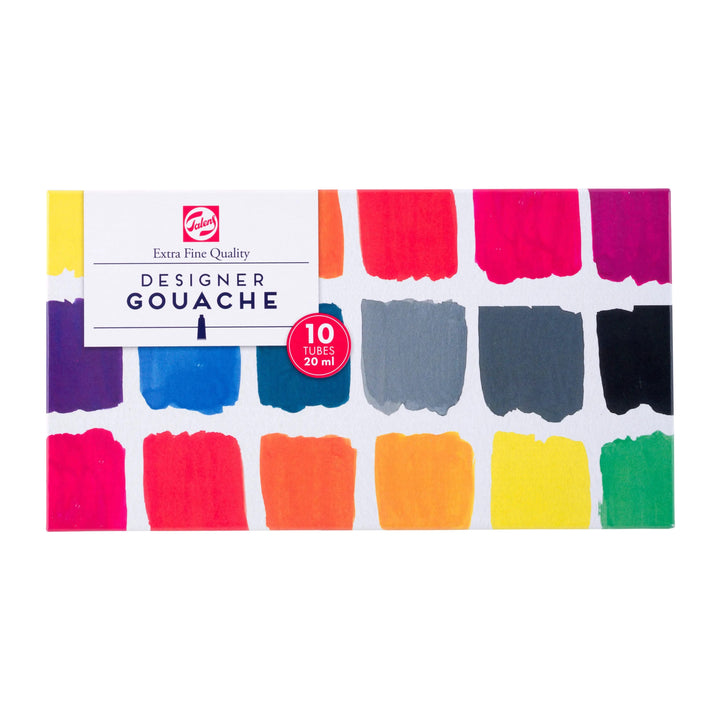 Talens Gouache Extra Fine Basis-Set | 10 x 20 ml
