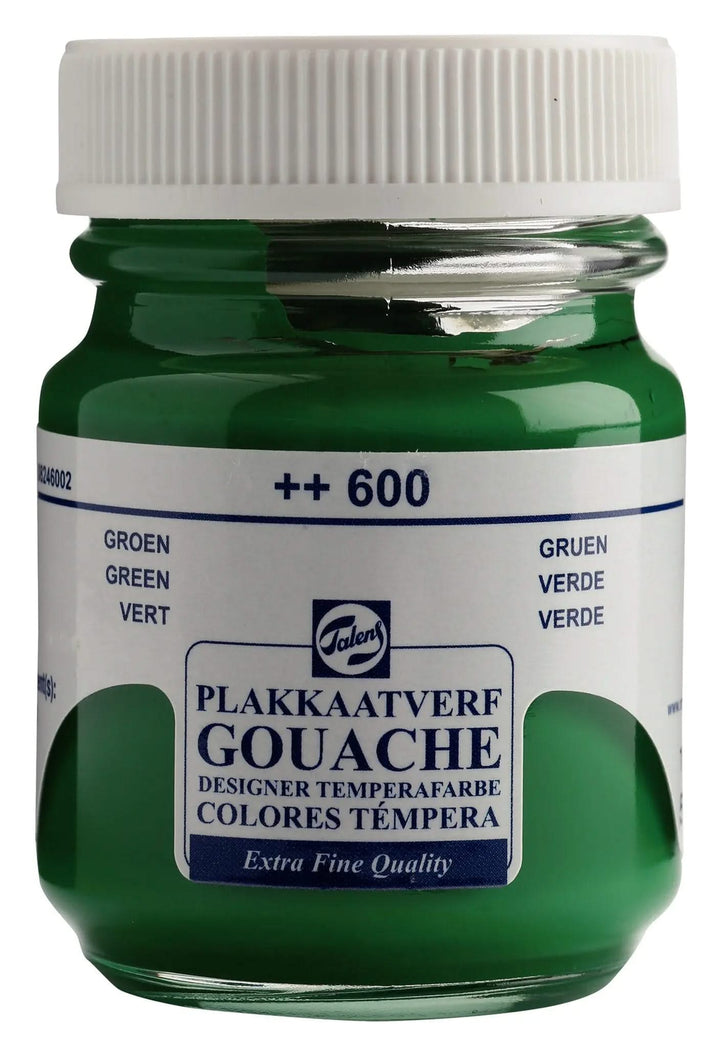 Talens Gouache Extra Fine Quality Flasche 50 ml Grün 600