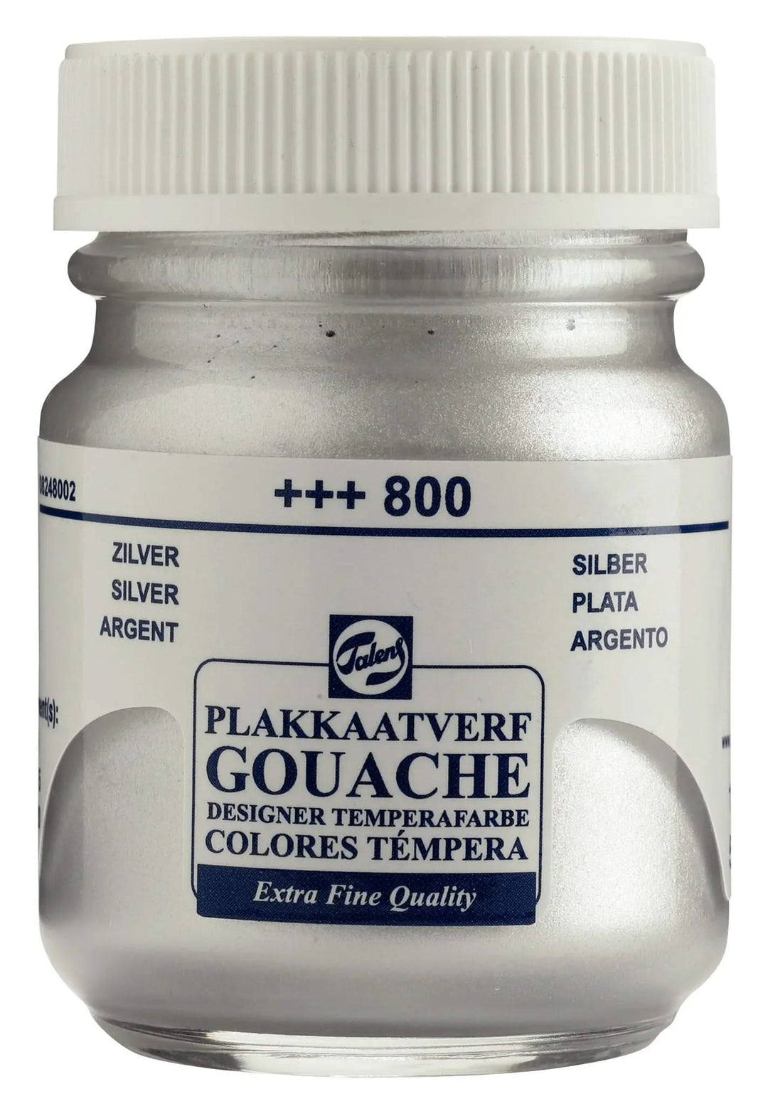 Talens Gouache Extra Fine Quality Flasche 50 ml Silber 800