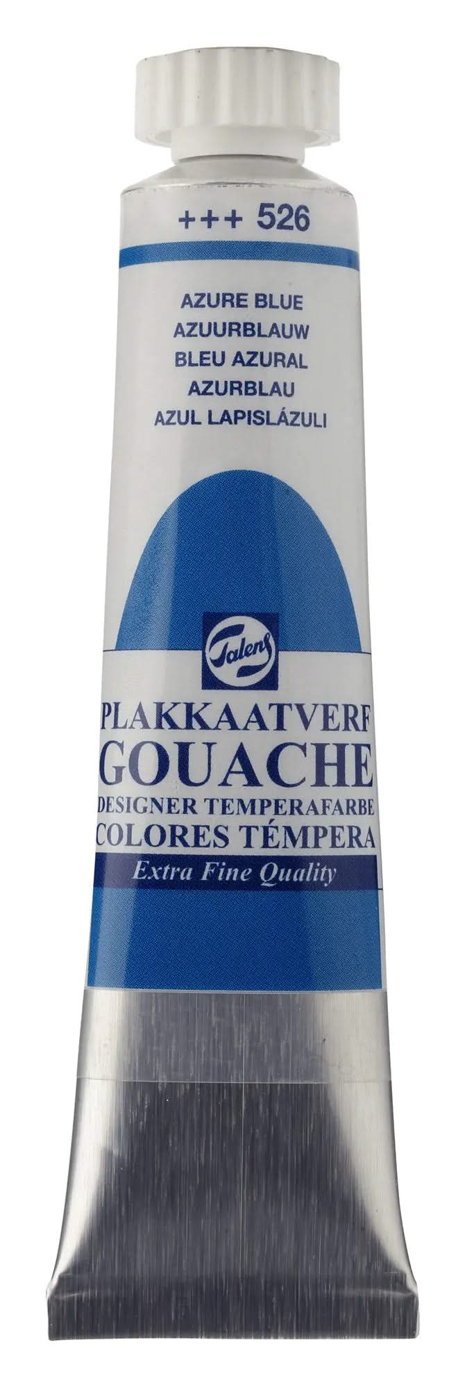 Talens Gouache Extra Fine Quality Tube 20 ml Azurblau 526