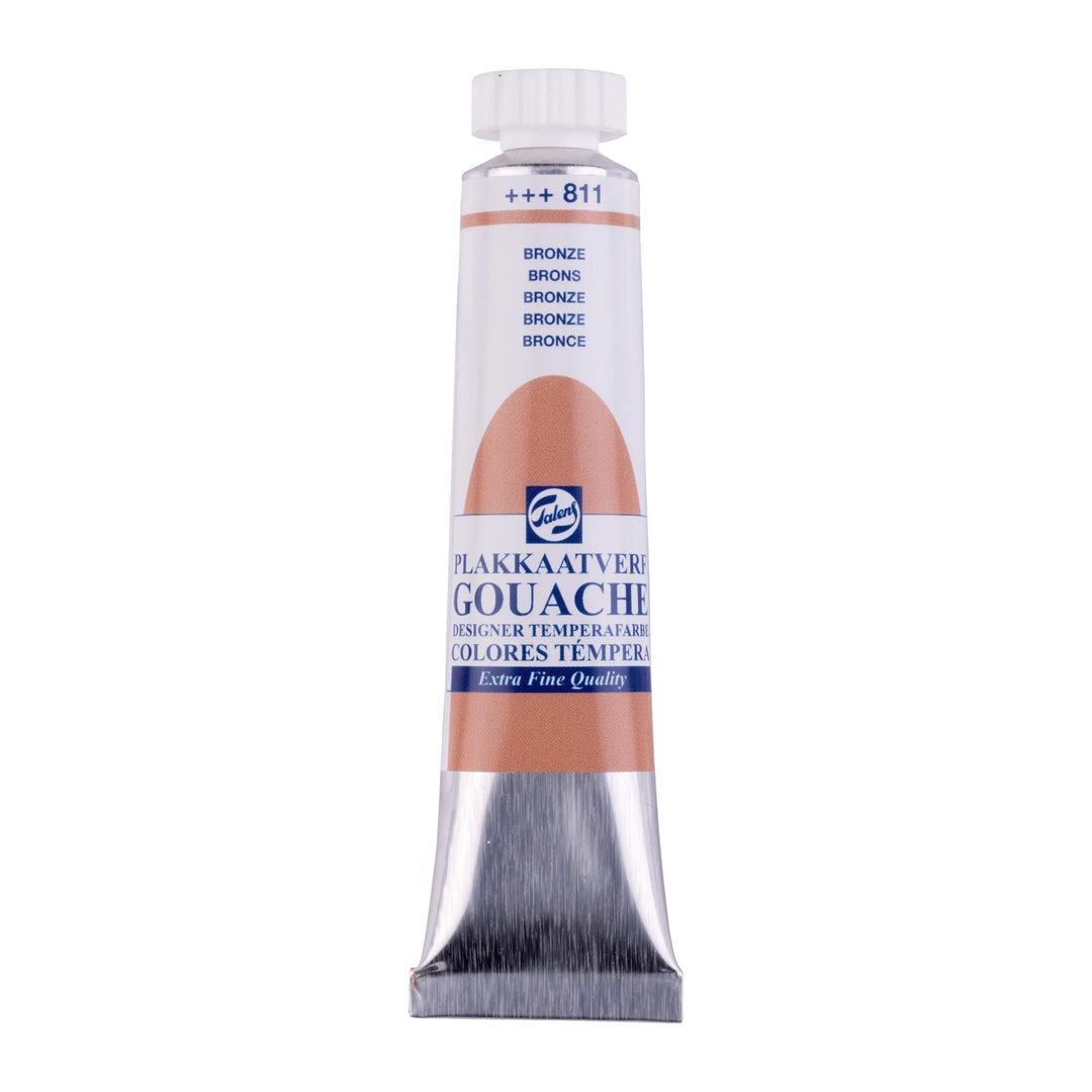 Talens Gouache Extra Fine Quality Tube 20 ml Bronze 811