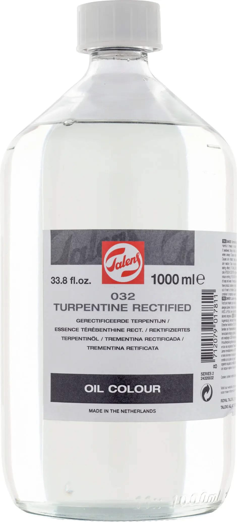 Talens Rektifiziertes Terpentinöl 032 Flasche 1000 ml