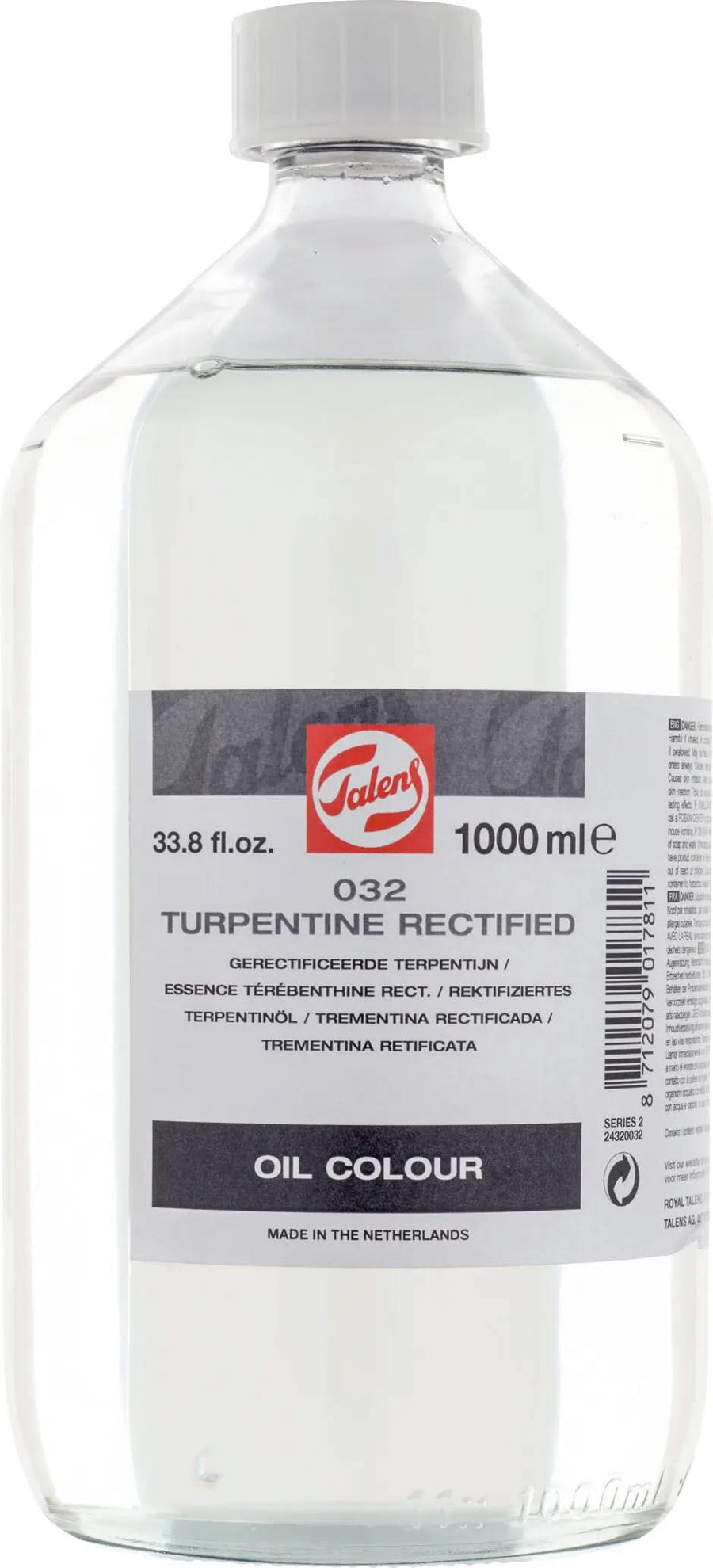 Talens Rektifiziertes Terpentinöl 032 Flasche 1000 ml