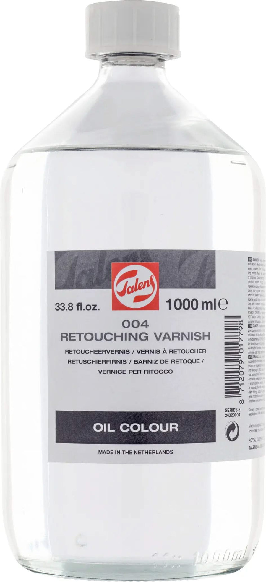 Talens Retuschierfirnis 004 Flasche 1000 ml