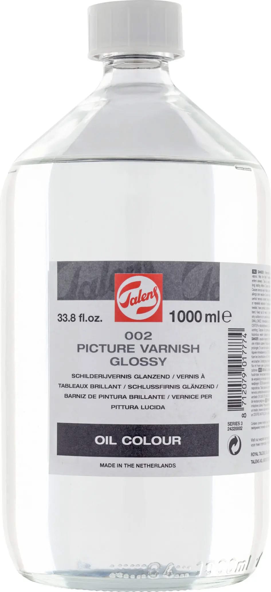 Talens Schlussfirnis Glänzend 002 Flasche 1000 ml