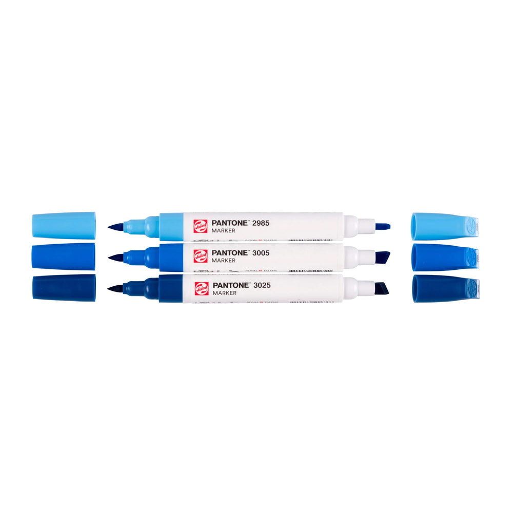 Talens | Pantone Marker Set 3x Blue Talens Pantone