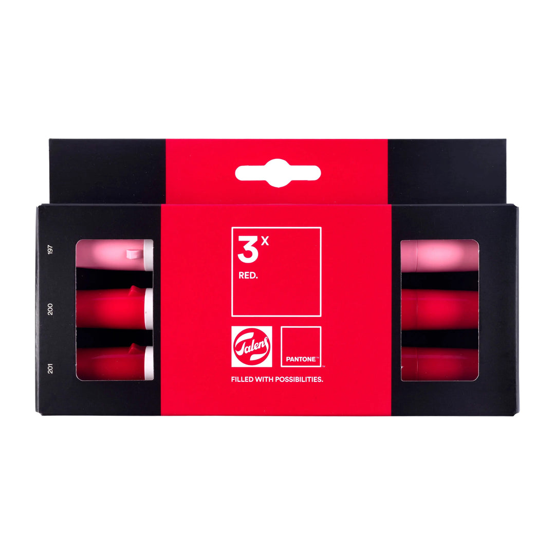 Talens | Pantone Marker Set 3x Red