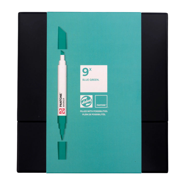 Talens | Pantone Marker Set 9x Blue Green