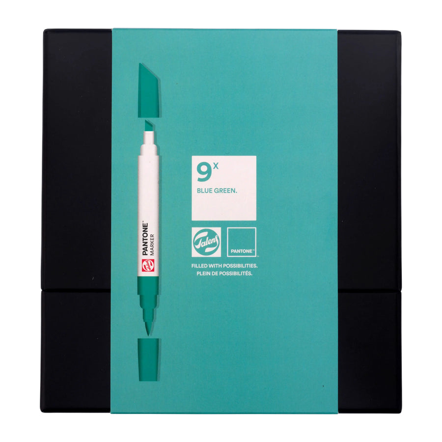 Talens | Pantone Marker Set 9x Blue Green