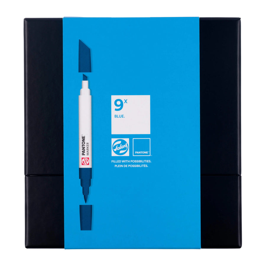 Talens | Pantone Marker Set 9x Blue