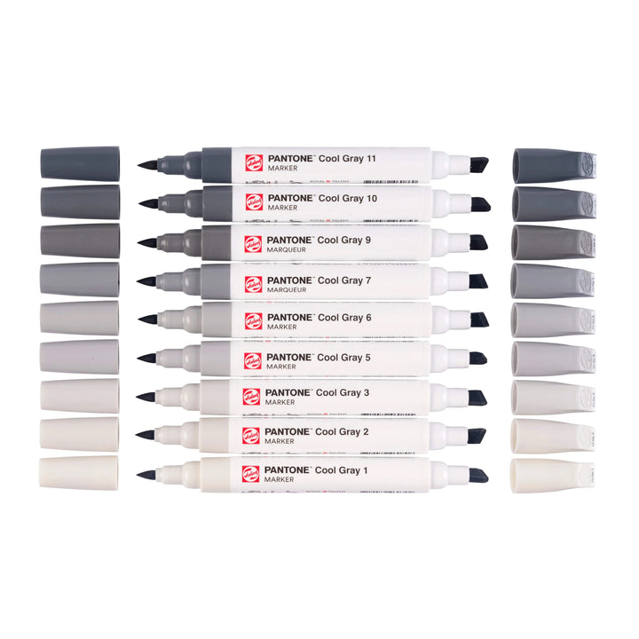 Talens | Pantone Marker Set 9x Cool Gray Talens Pantone