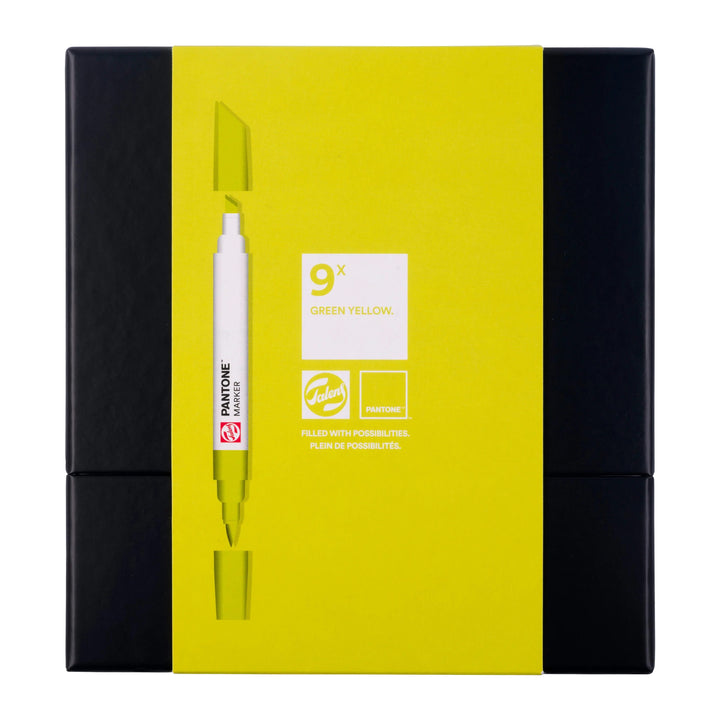 Talens | Pantone Marker Set 9x Green Yellow