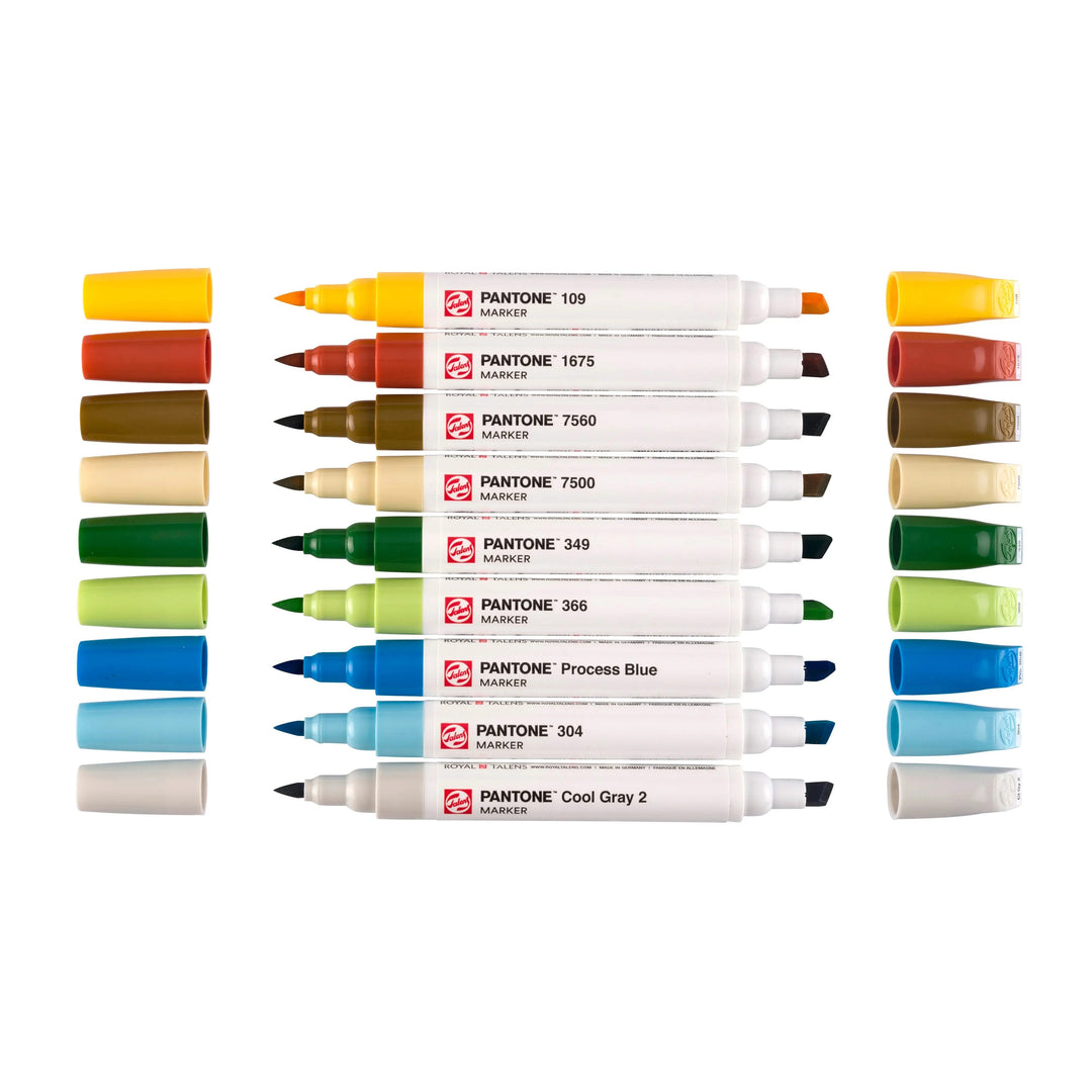 Talens | Pantone Marker Set 9x Nature Talens Pantone