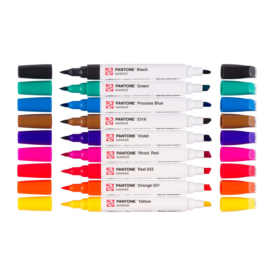 Talens | Pantone Marker Set 9x Primary Talens Pantone