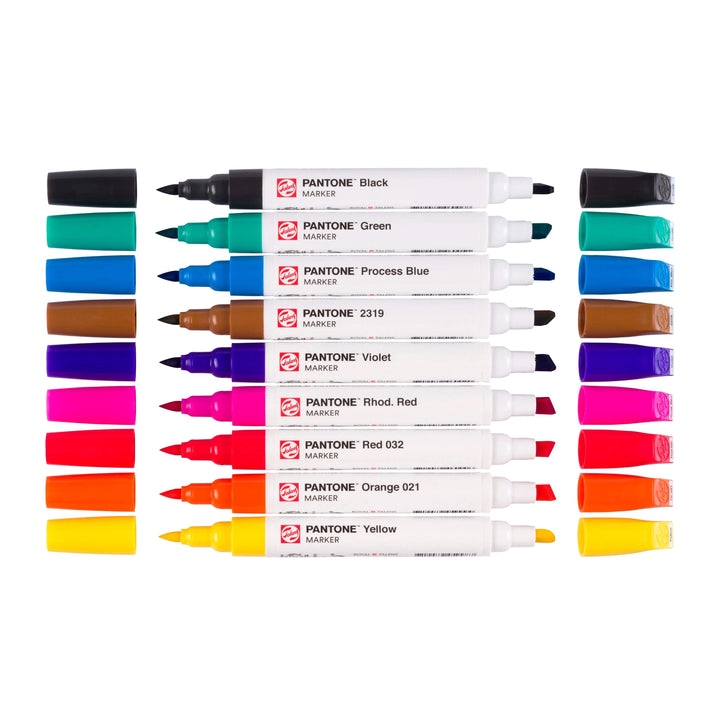 Talens | Pantone Marker Set 9x Primary Talens Pantone