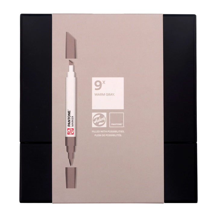 Talens | Pantone Marker Set 9x Warm Gray