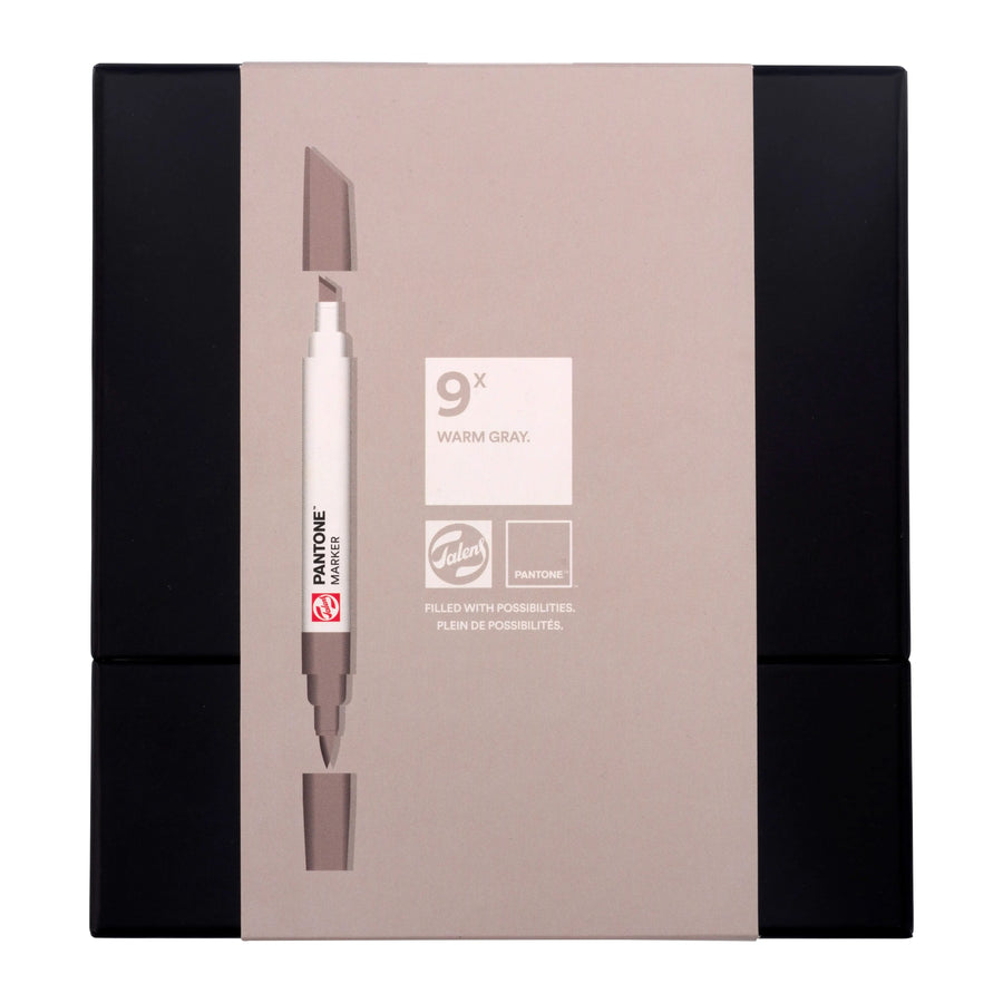 Talens | Pantone Marker Set 9x Warm Gray