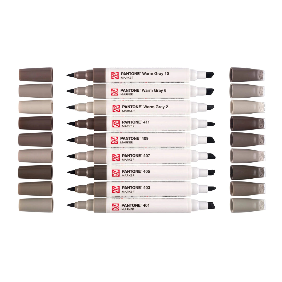 Talens | Pantone Marker Set 9x Warm Gray Talens Pantone