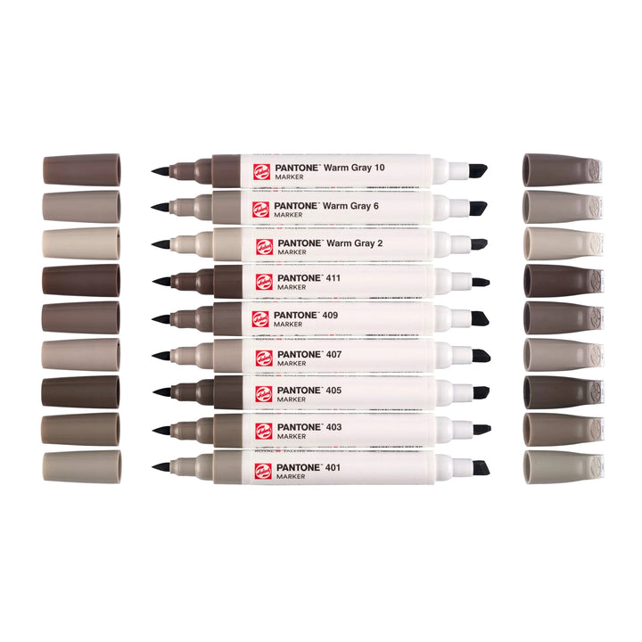 Talens | Pantone Marker Set 9x Warm Gray Talens Pantone