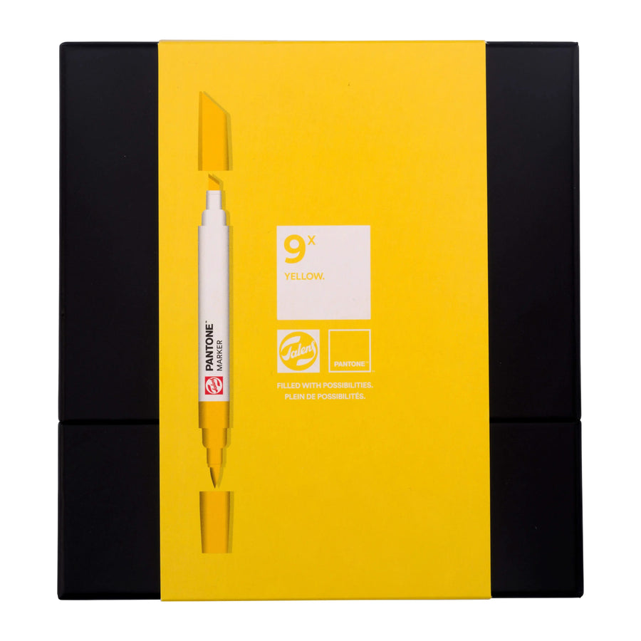 Talens | Pantone Marker Set 9x Yellow
