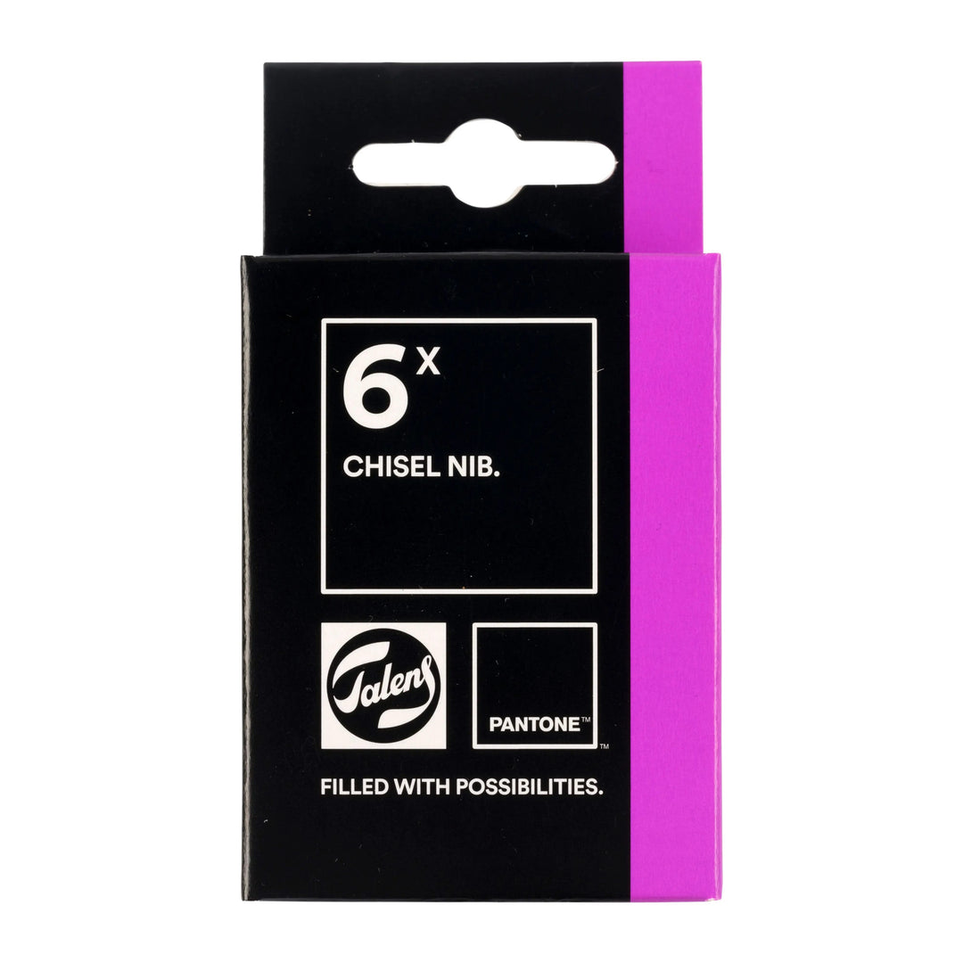 Talens | Pantone-Markerspitzen - 6 Keilspitzen