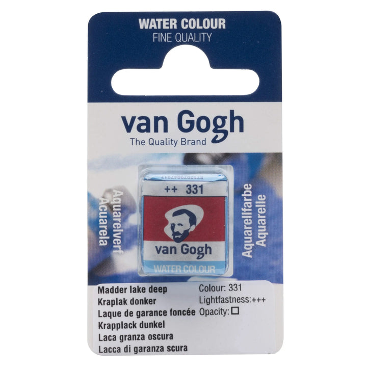 Van Gogh Aquarellfarbe Näpfchen Krapplack Dunkel 331