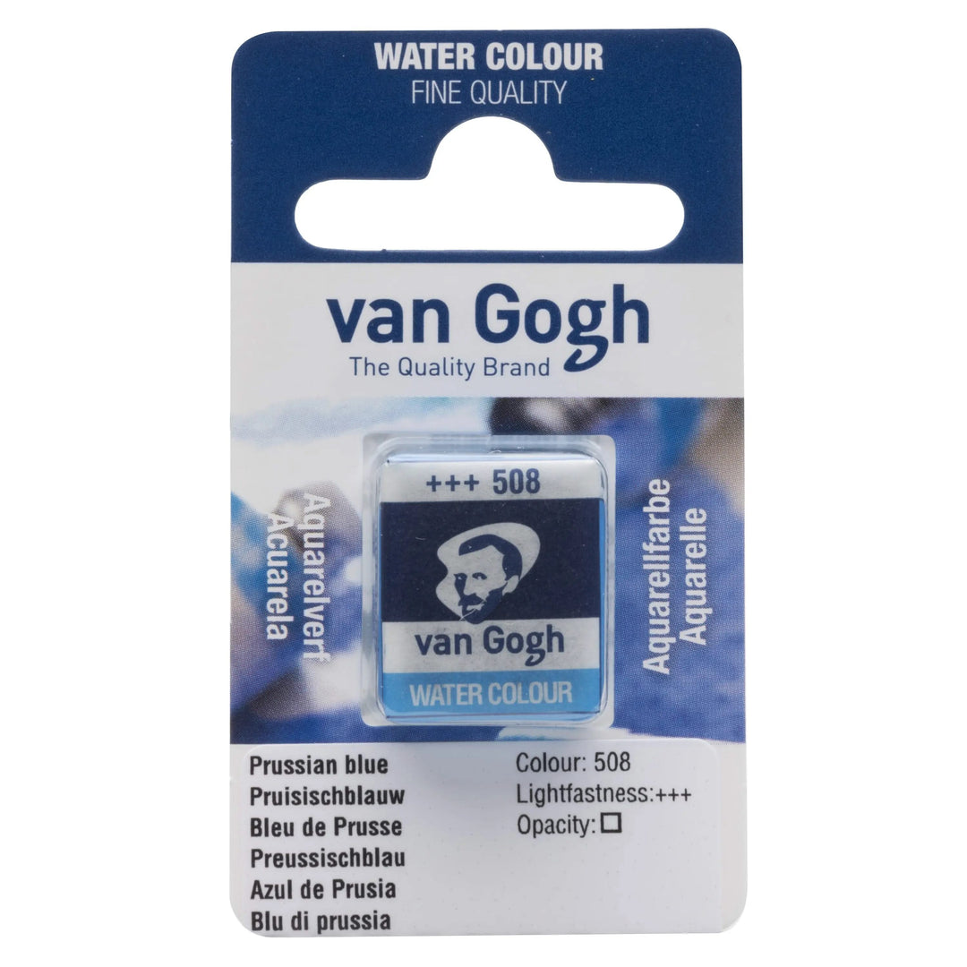 Van Gogh Aquarellfarbe Näpfchen Preussischblau 508