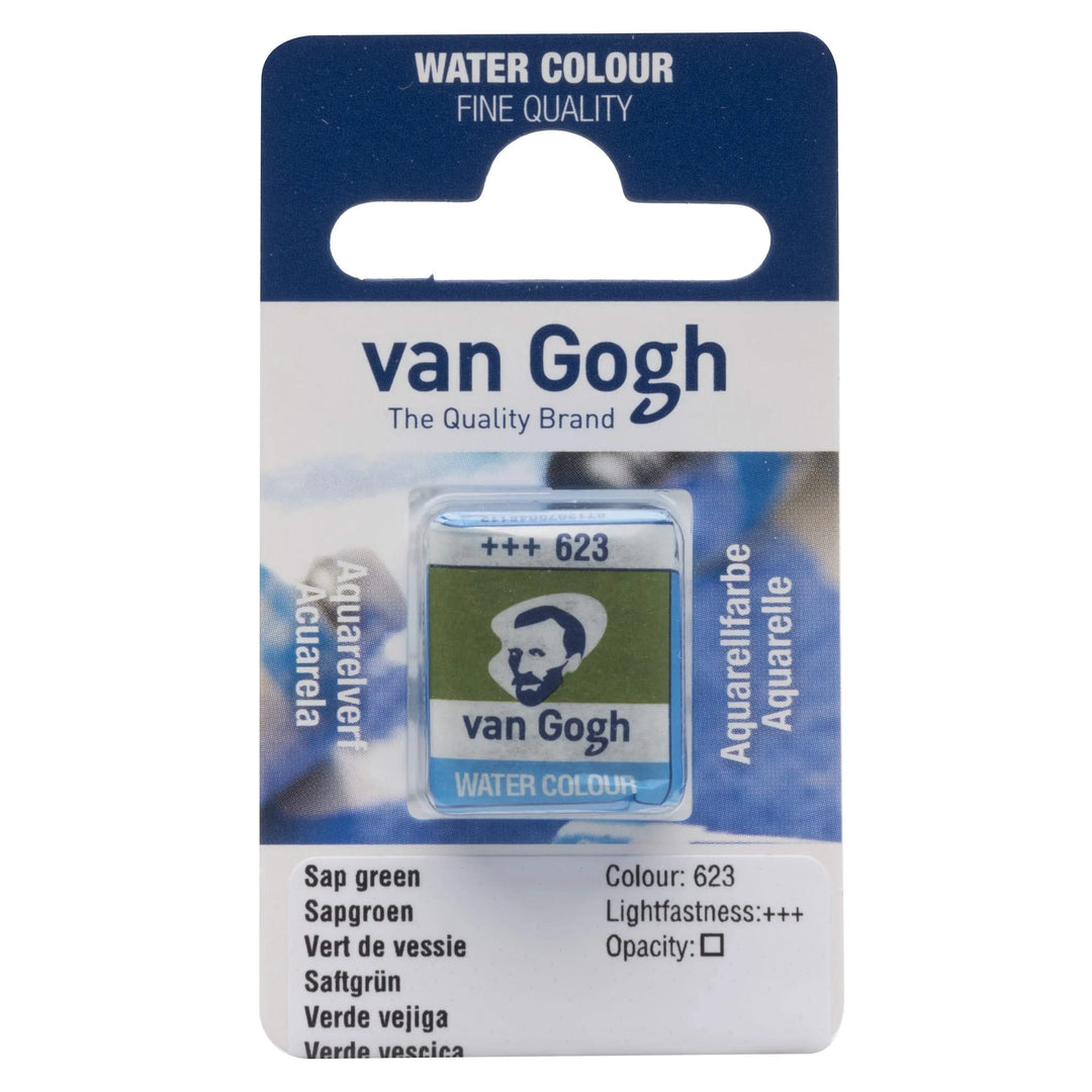 Van Gogh Aquarellfarbe Näpfchen Saftgrün 623