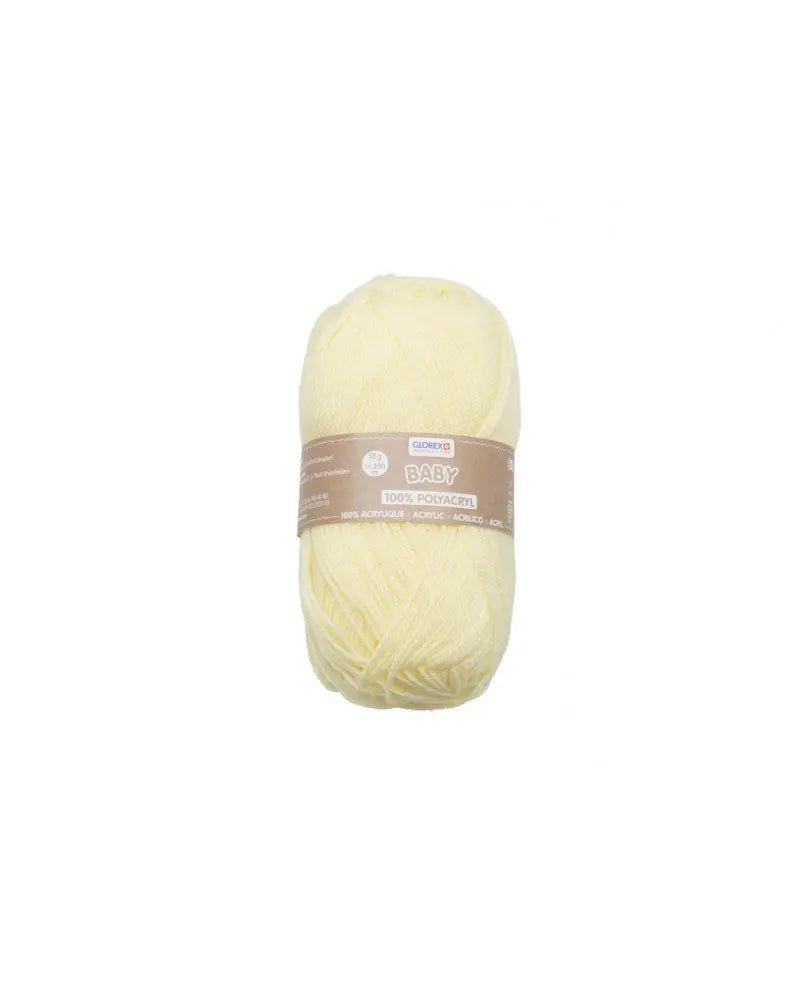 Baby 100% Acryl, 50g gelb - Kidis Art