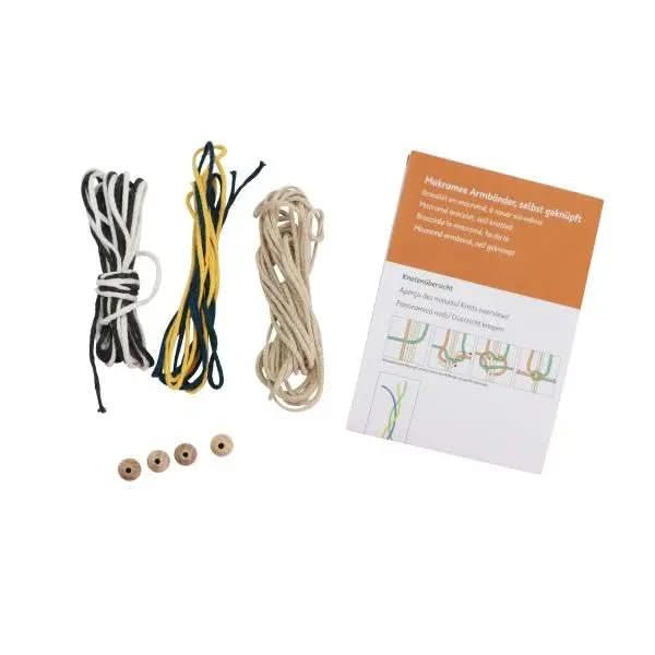 Bastelset Makramee Armbänder - Kidis Art